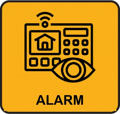 Alarm — high-spec system with instant notification in case of a breach