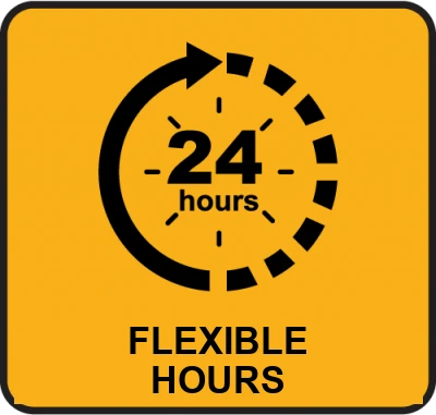 Flexible hours — access to your storage unit by appointment