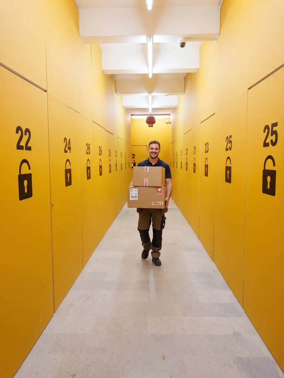 Χώρος αποθηκών Self Storages στο Παγκράτι